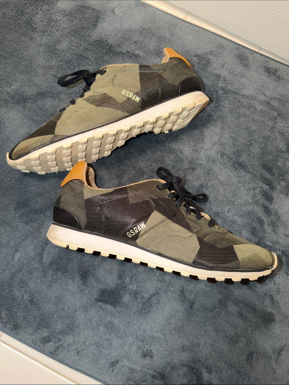 G-Star Raw Mens Camouflage Sneakers NEVER WORN size 11 - Picture 6 of 6